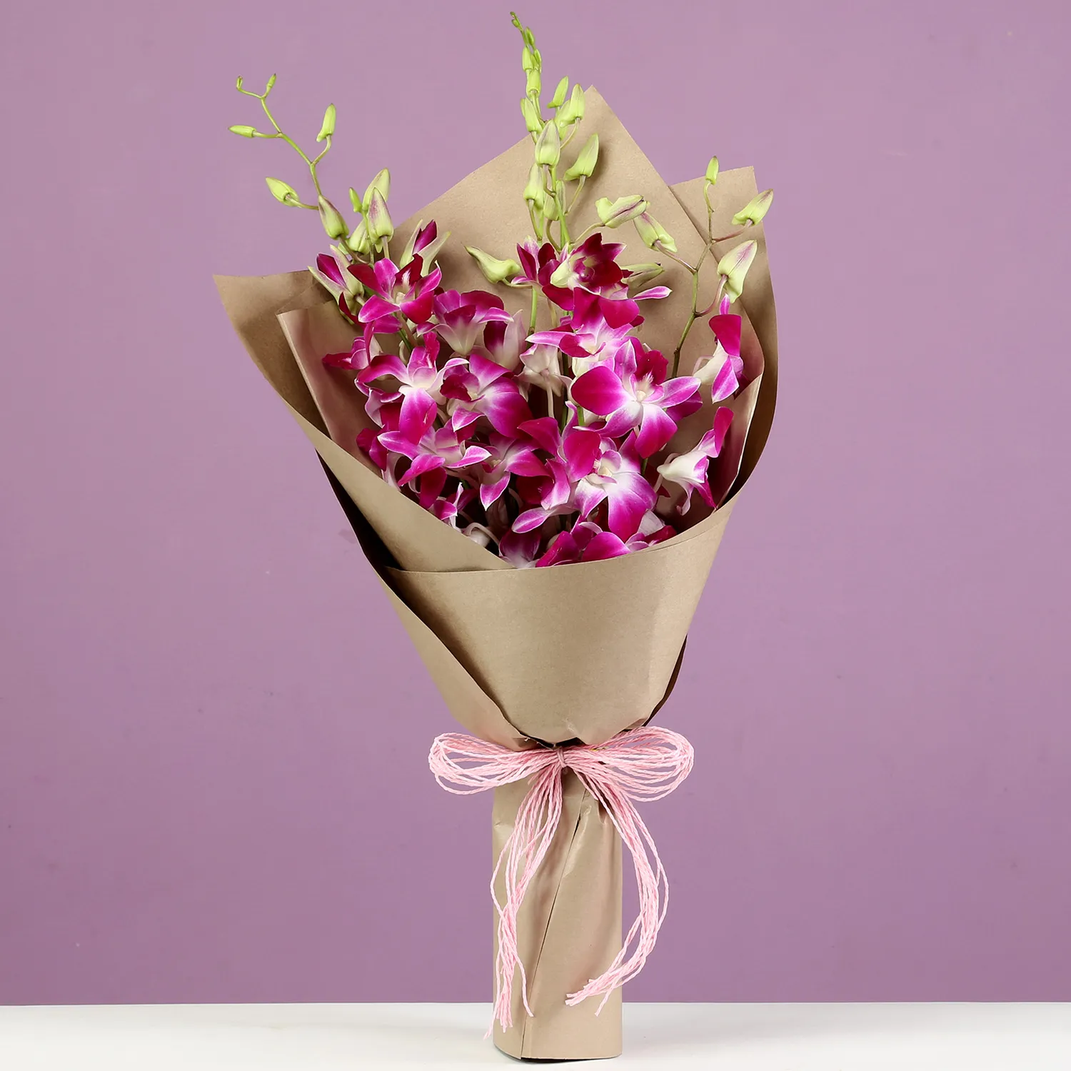  Royal Purple Orchids Bunch