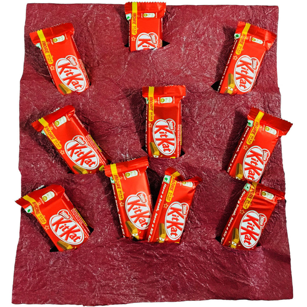  10 kitkat chocolates