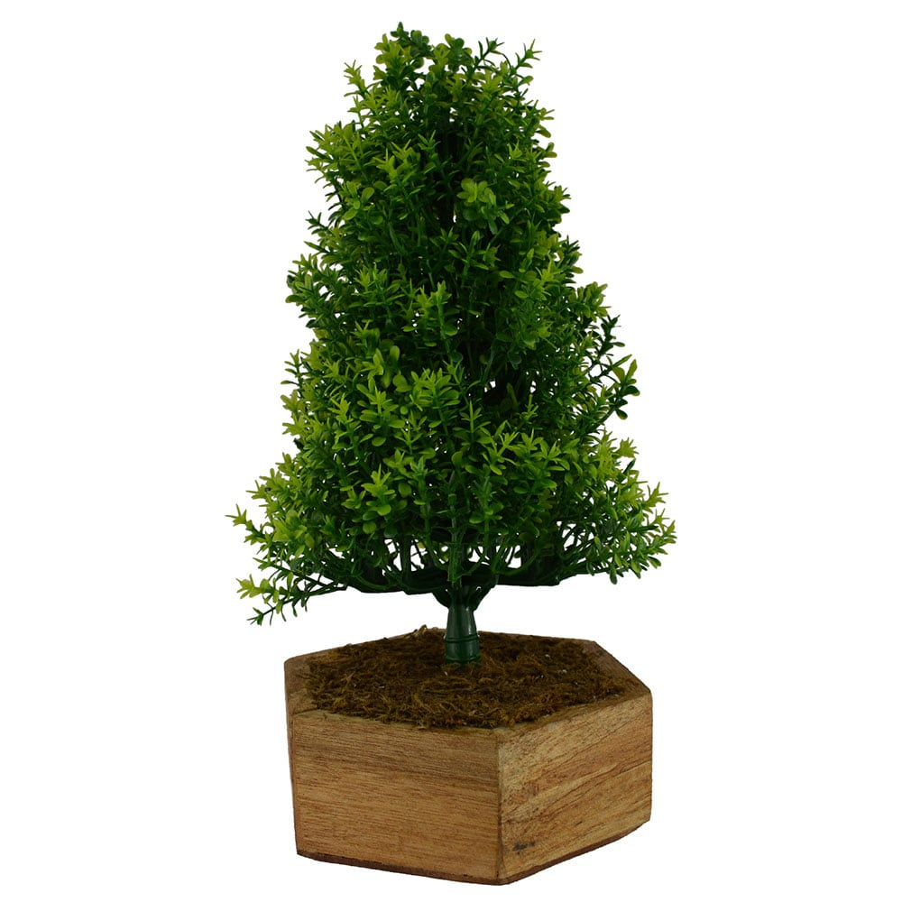  Artificial Bonsai Christmas Tree with Pot