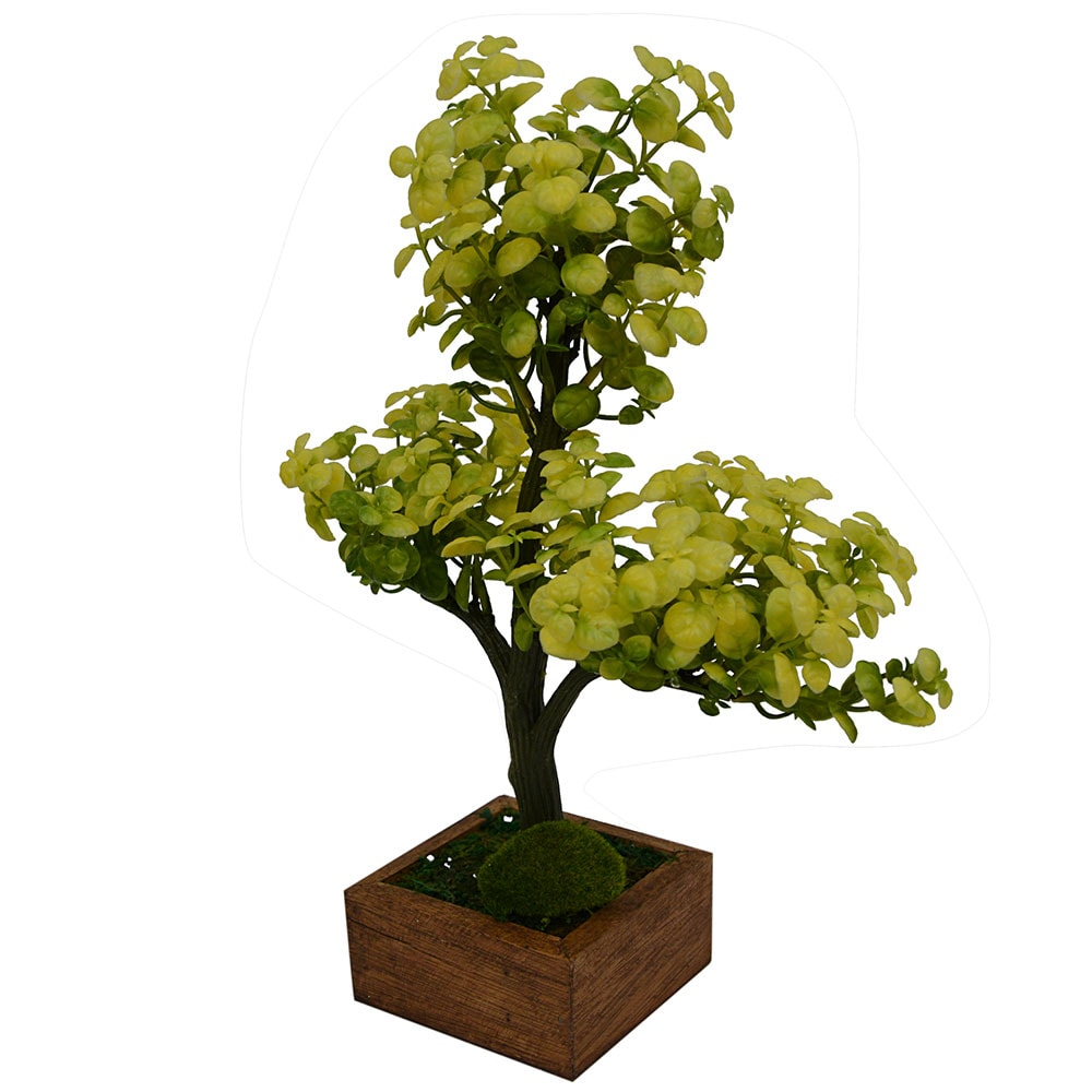  Artificial Plant Hackleberry Bonsai
