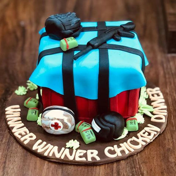  Pubg Fondant Cake