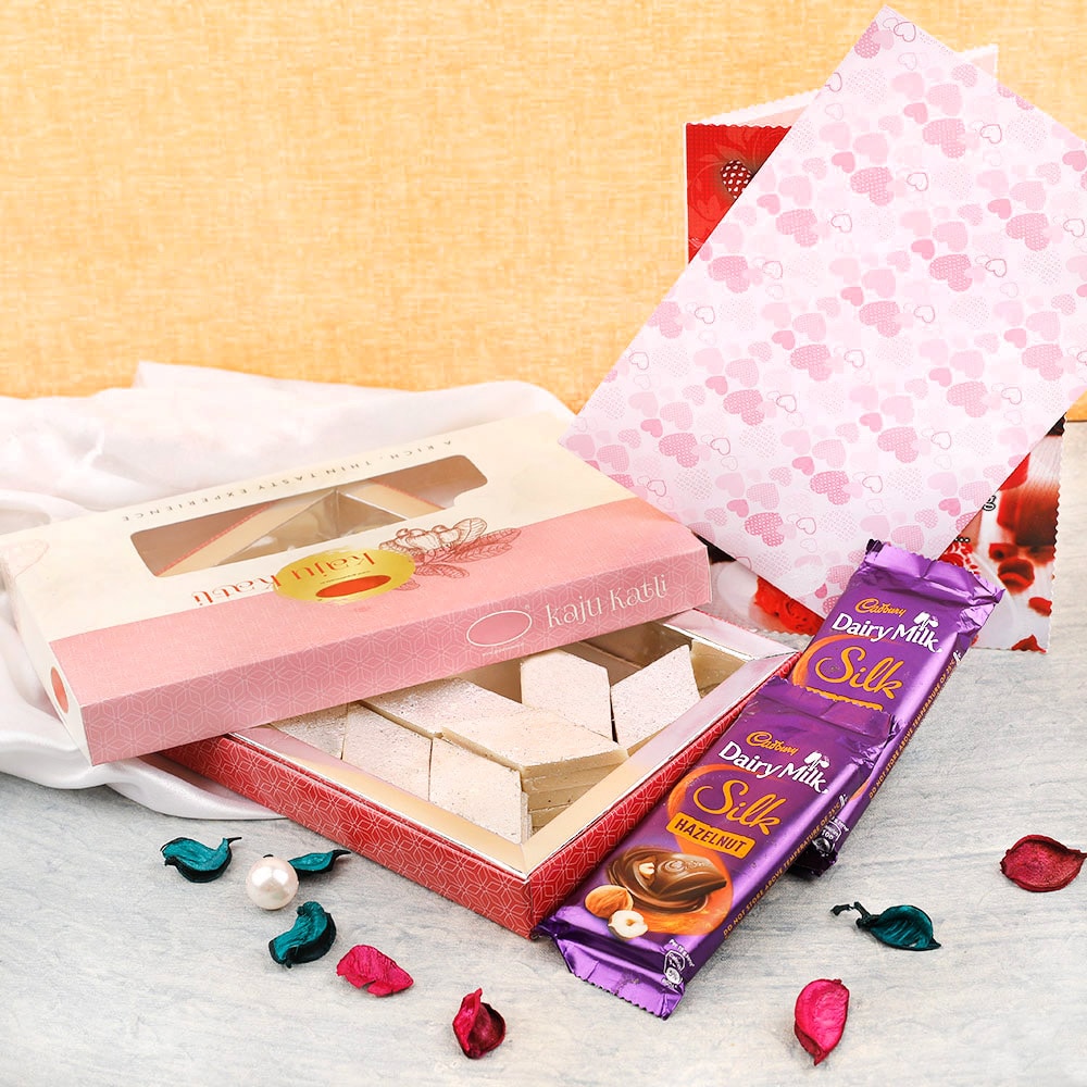  Kaju Katli with cadbury treats