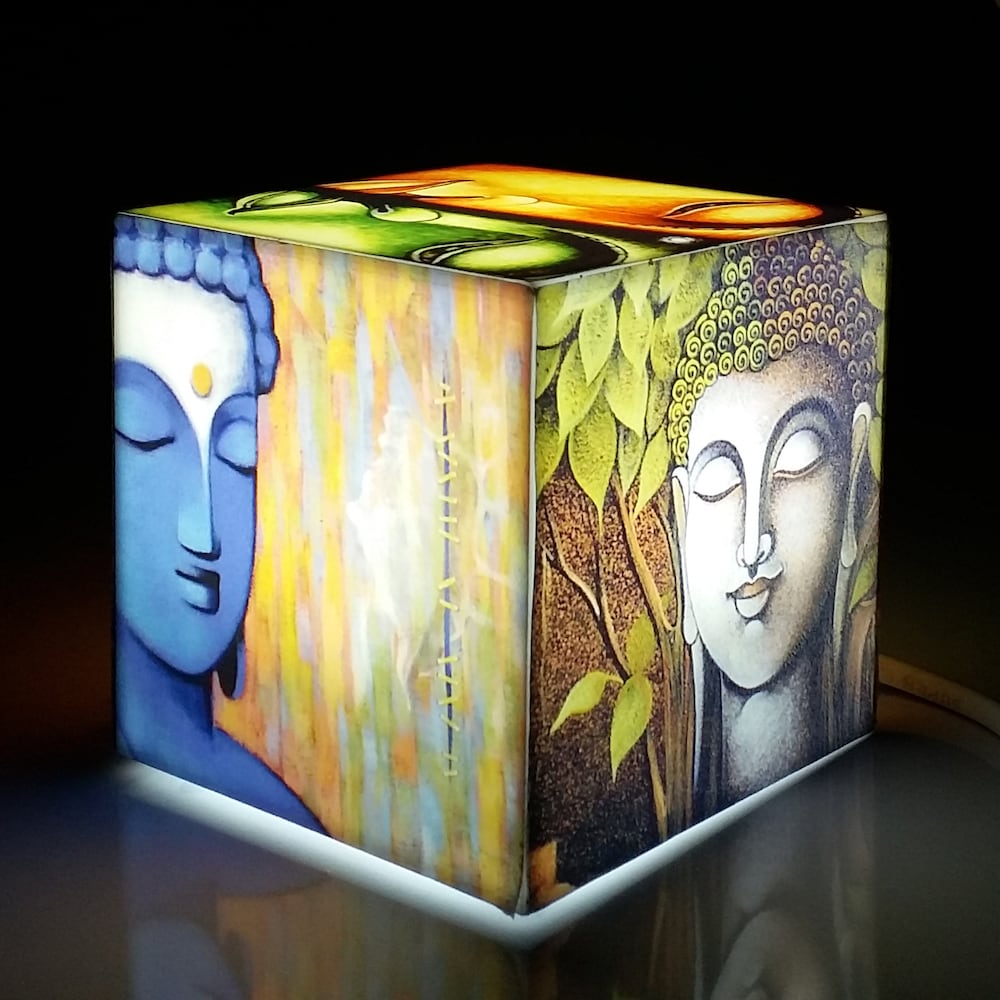  Buddha Cube Mini Lamp
