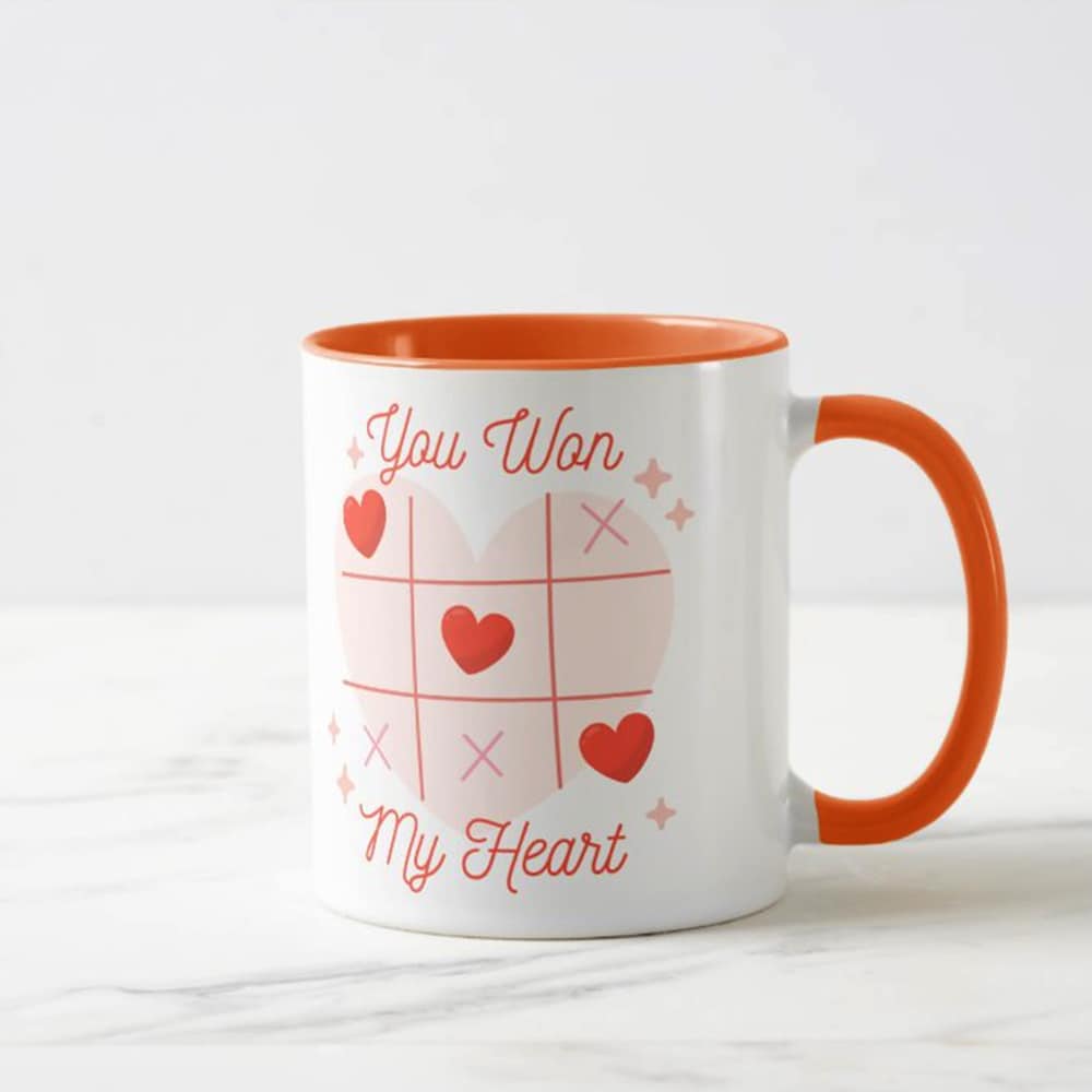  You Won My Heart Mug