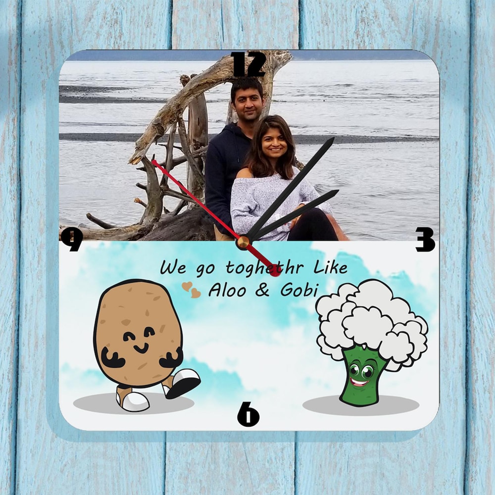  Personalized Family Clock