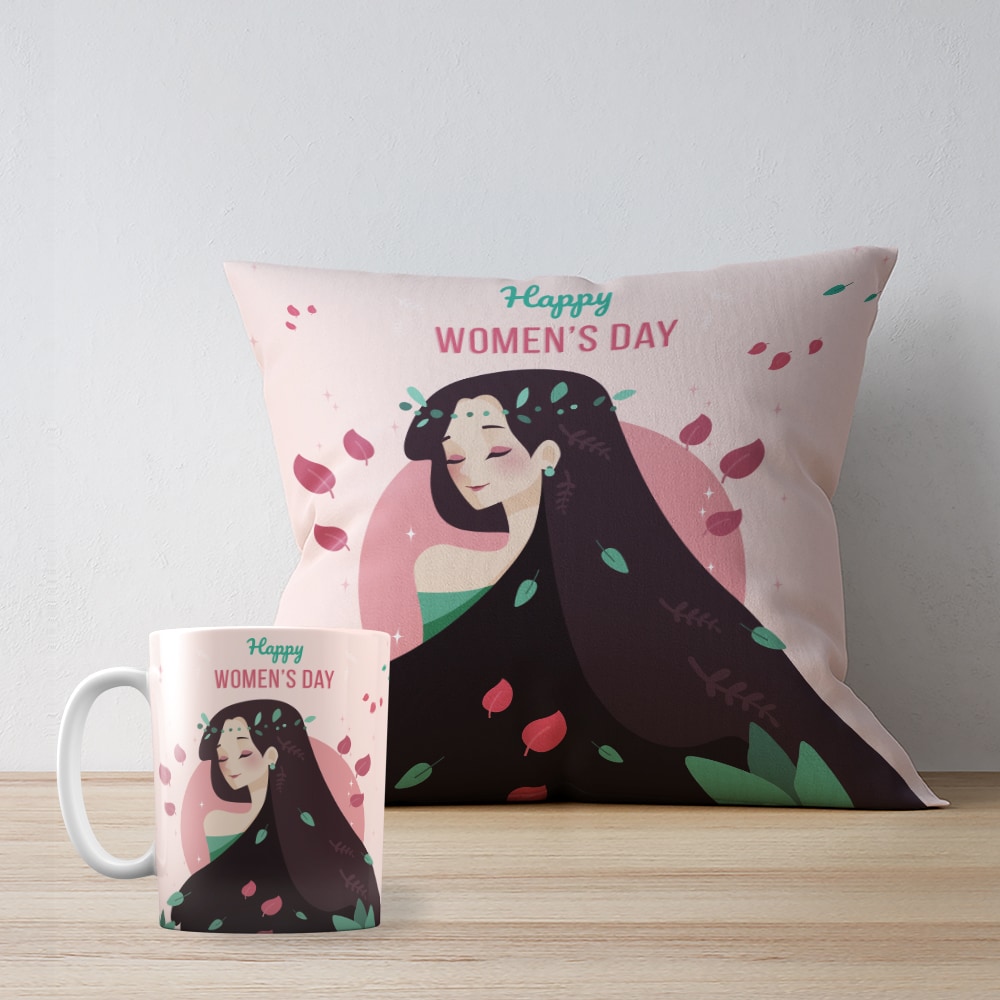  Greatest Lady Cushion With Mug