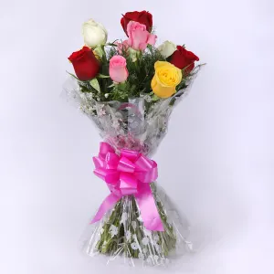  8 Mixed Roses