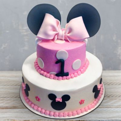 Tier Vanilla Fondant cake