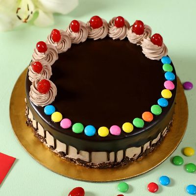 Chocolate Gems Delicious Cake