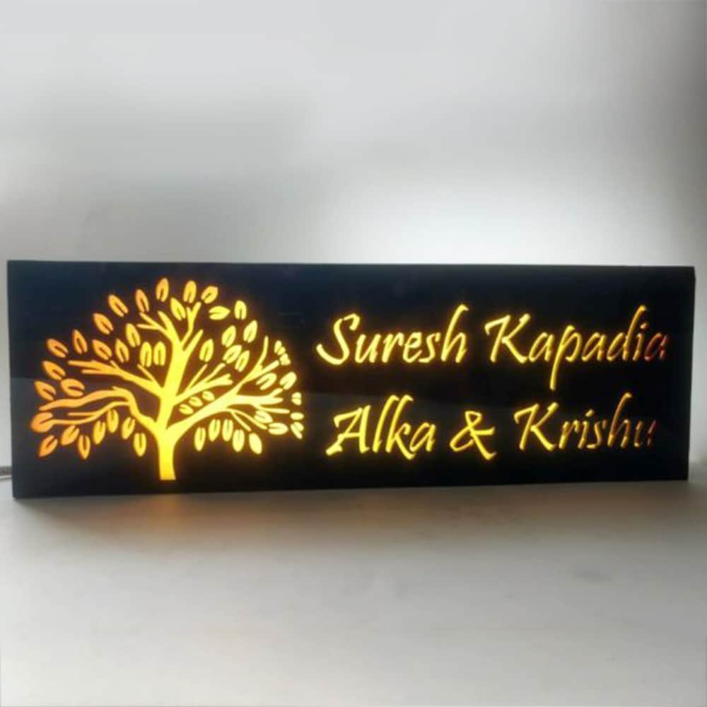  Illuminated Name Plate