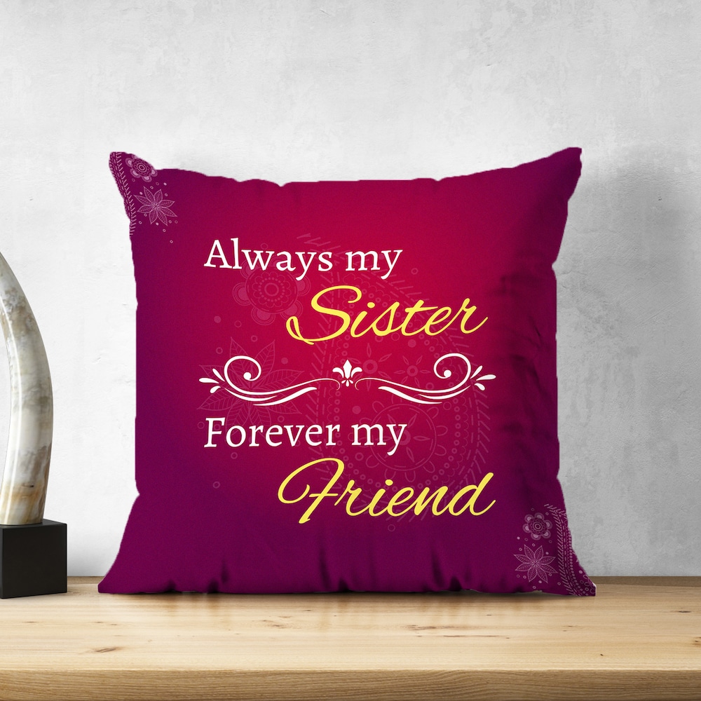  Happy Rakhi Cushion