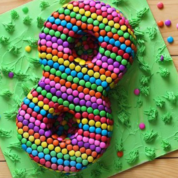  Vivid Digit Cake