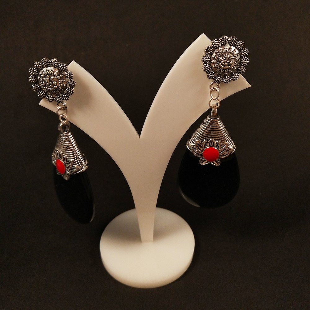  Oxidized Drop Earrings