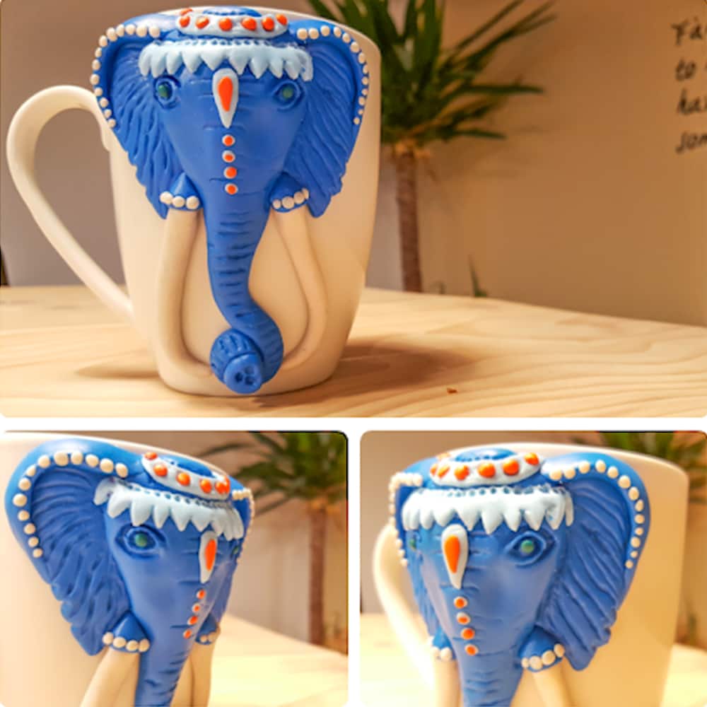  Elephant Face Mug