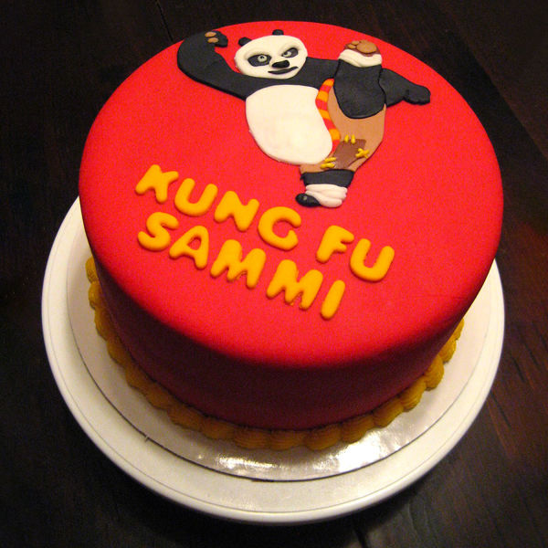  Cute KungFuPanda Cake