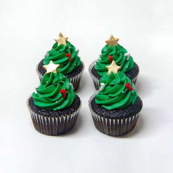  Emerald Green Cup Cake