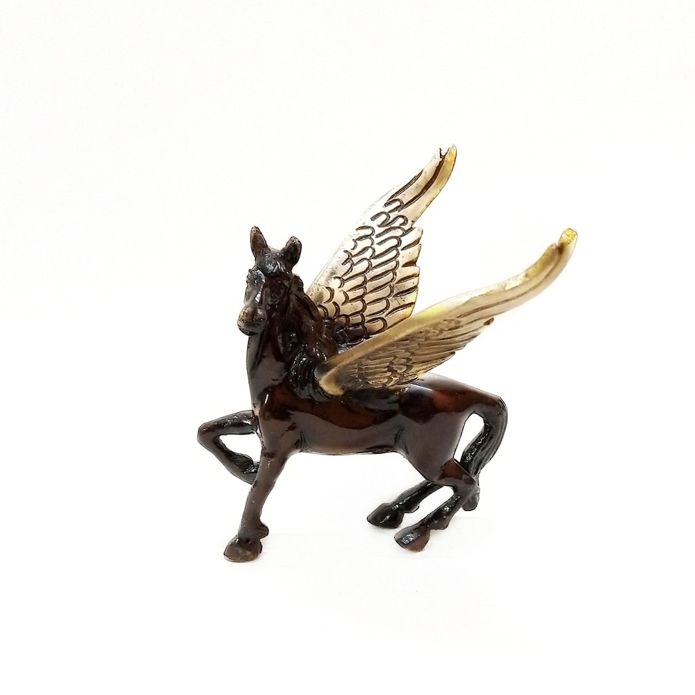  Feathered Horse Statue