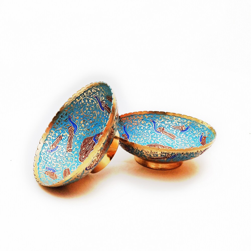  Brass Bowl Dry Fruit Set of 2