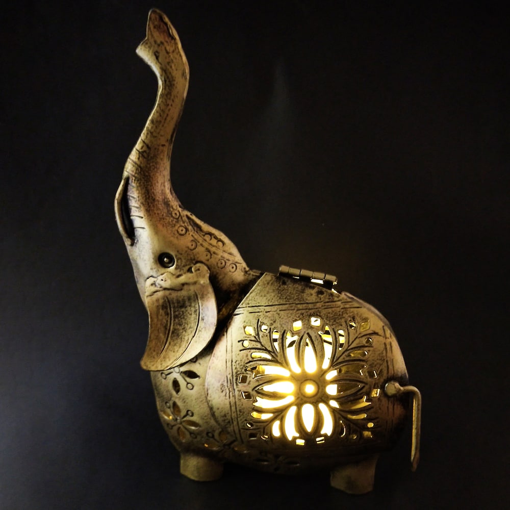  Elephant Tea Light Holder