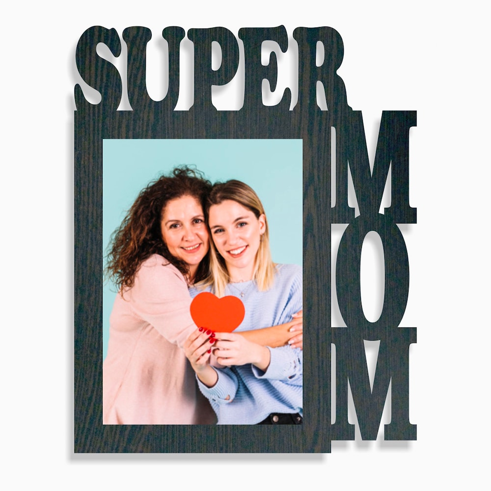  Super Mom Photo Frame