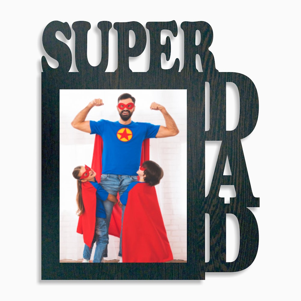  Super Dad Photo Frame