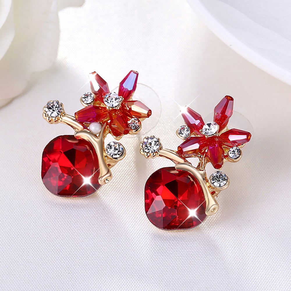  Red Royalness Earrings