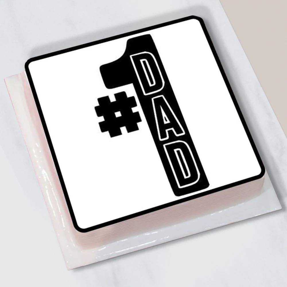  Dad Number One Cake