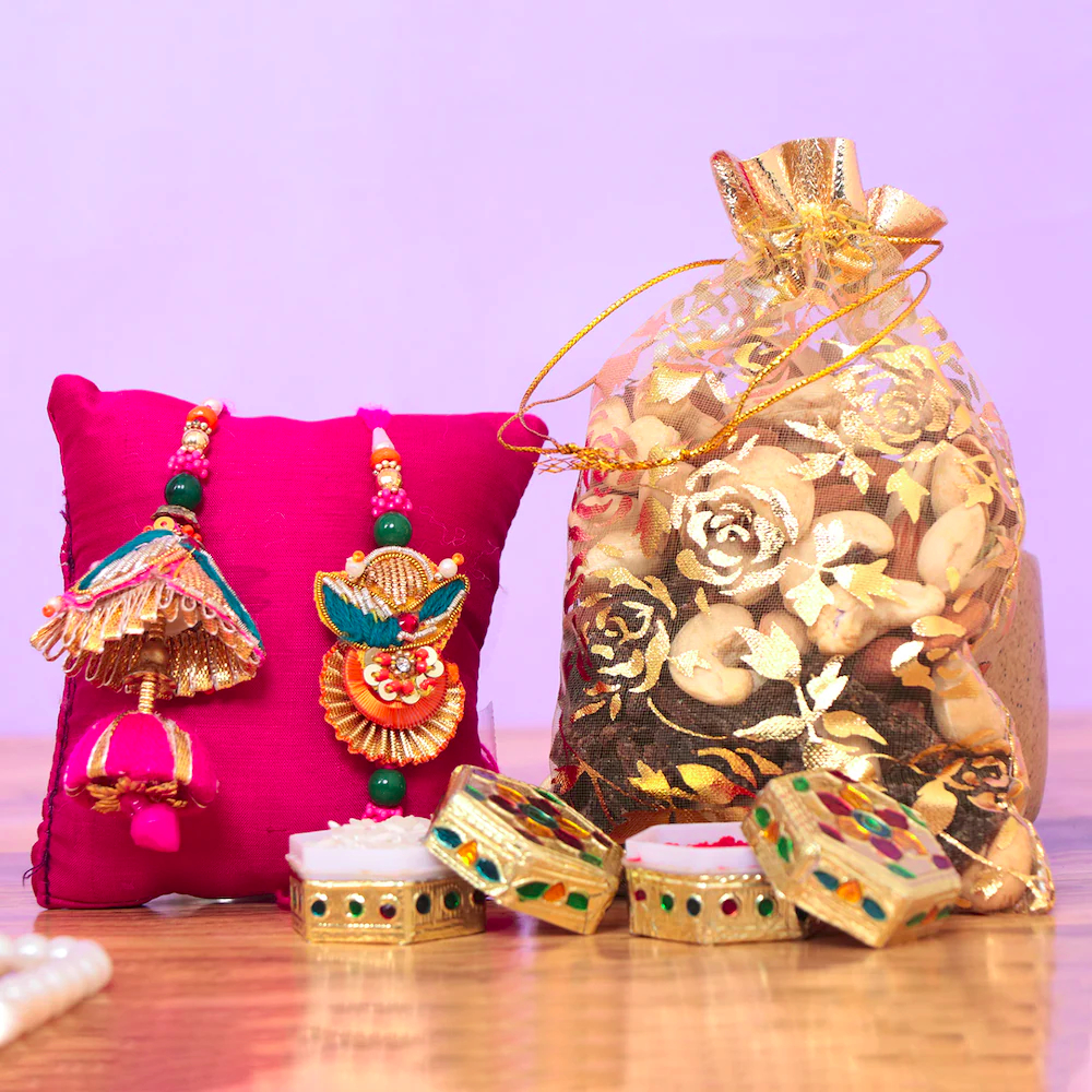  Delightful Bhaiya Bhabhi Rakhi Combo