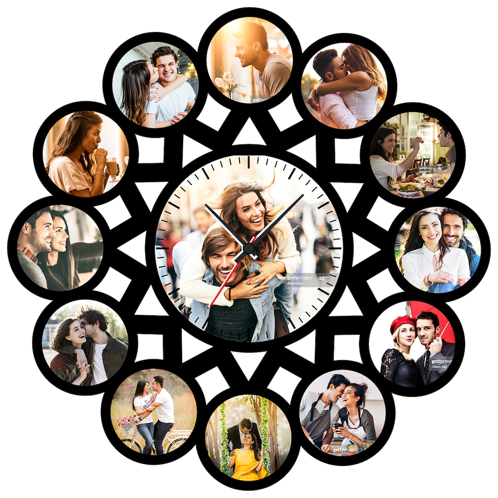 Adorable Family Clock With Premiuim Quality Prints