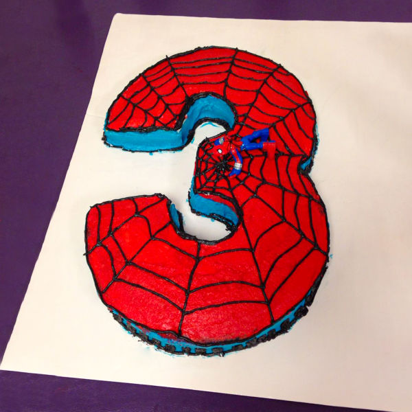  Numeric Spidy Cake