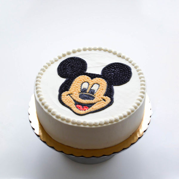  Mickey Mouse Cream Cake