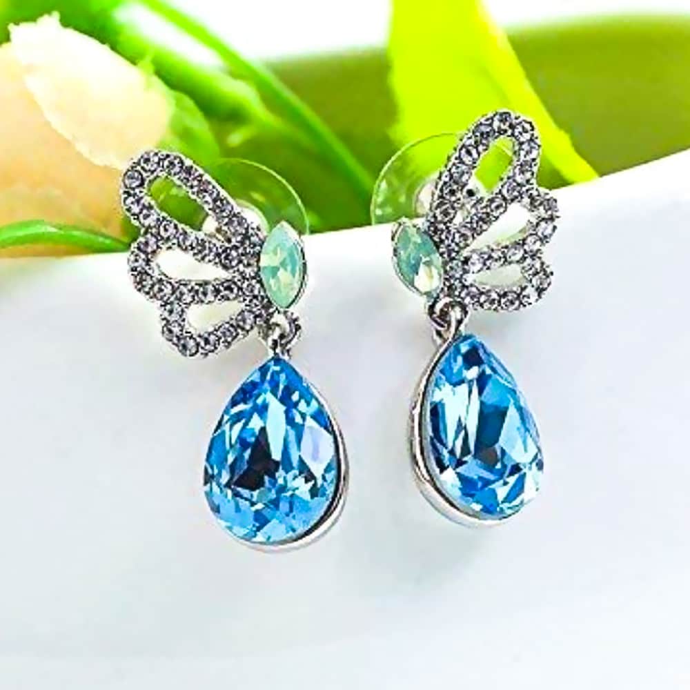  Buttery Blue Earrings