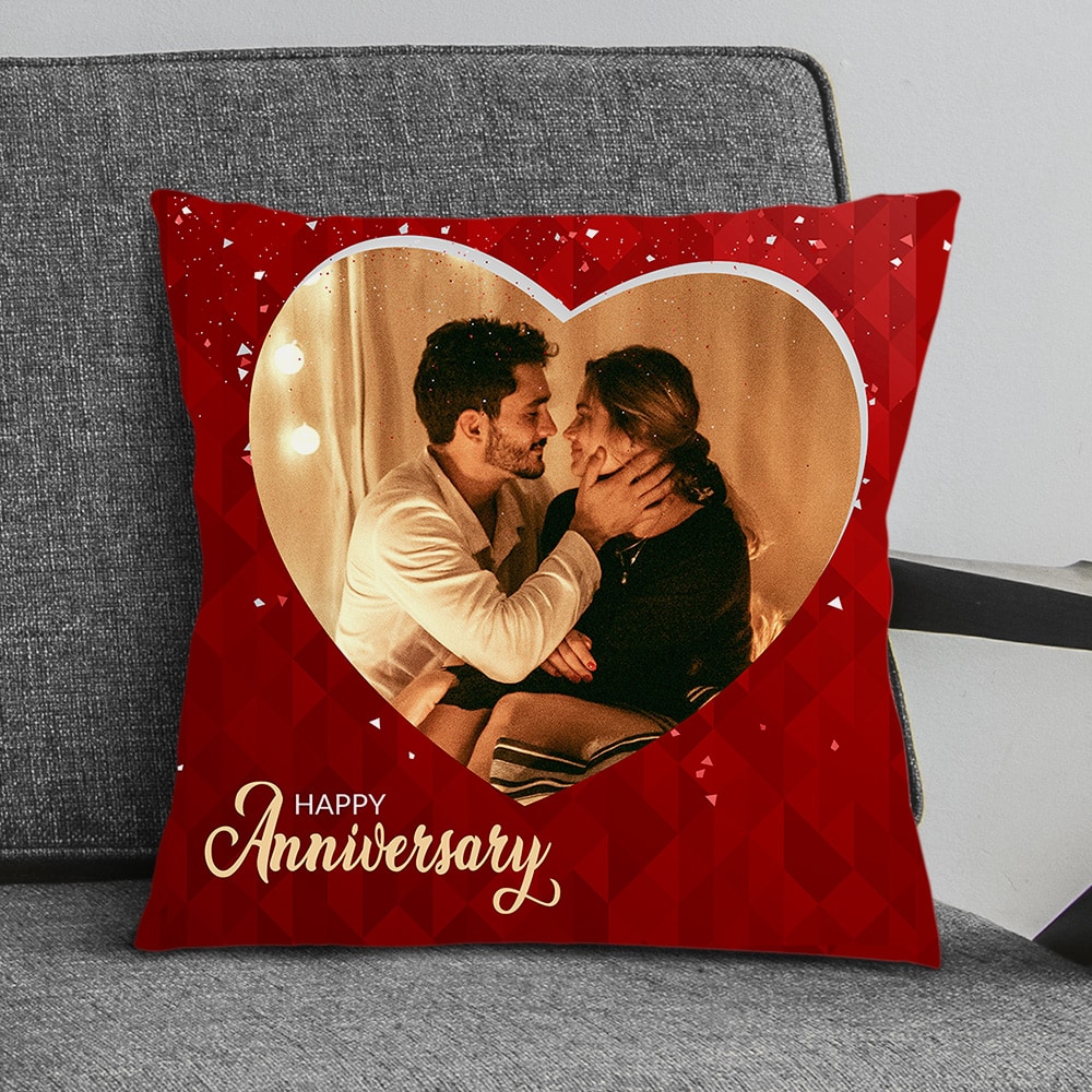  Personalized  Anniversary Cushion