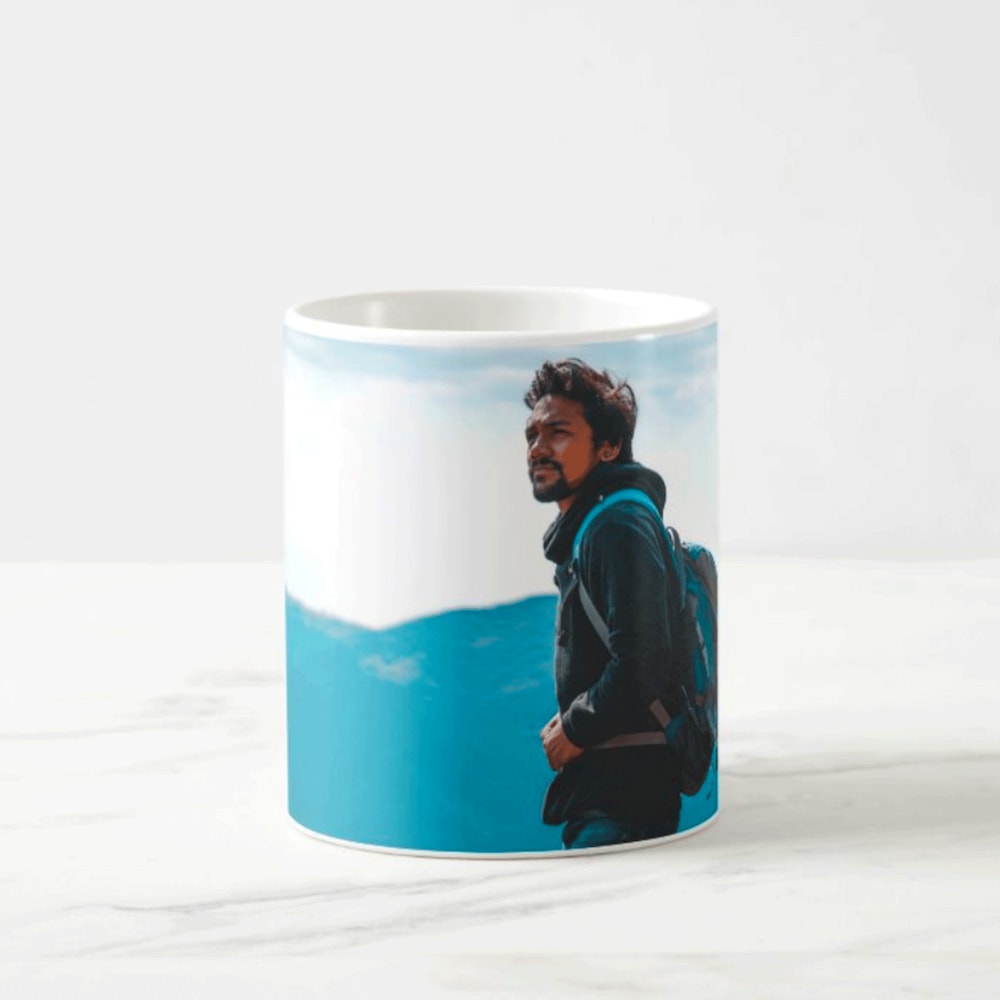 Personalised White Ceramic Mug For Boy