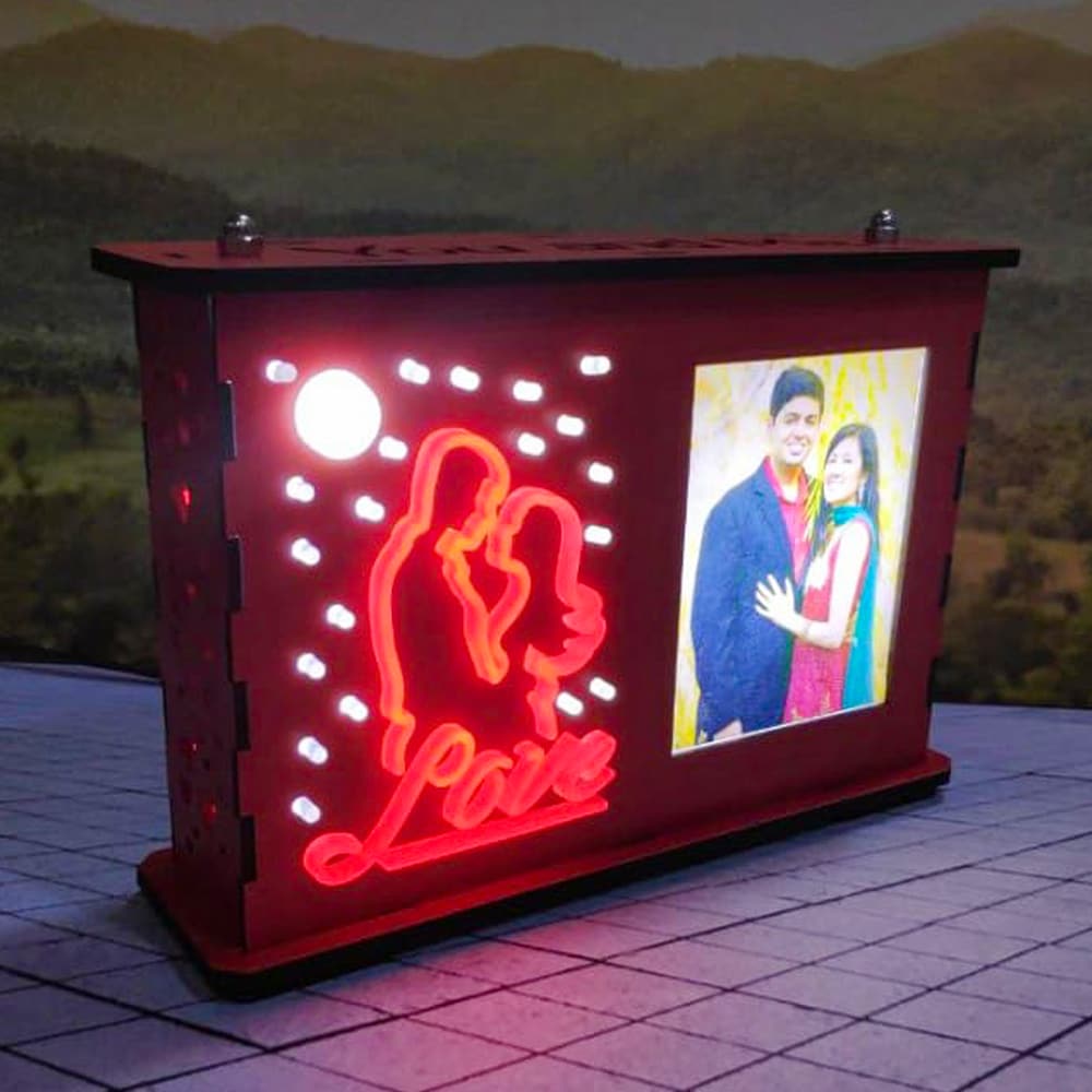  Love You And Me Led Lamp Shade