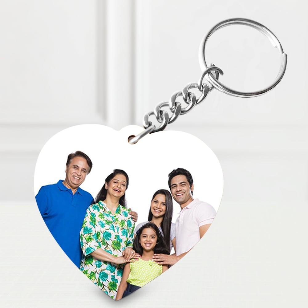  Personalised Family Keychain