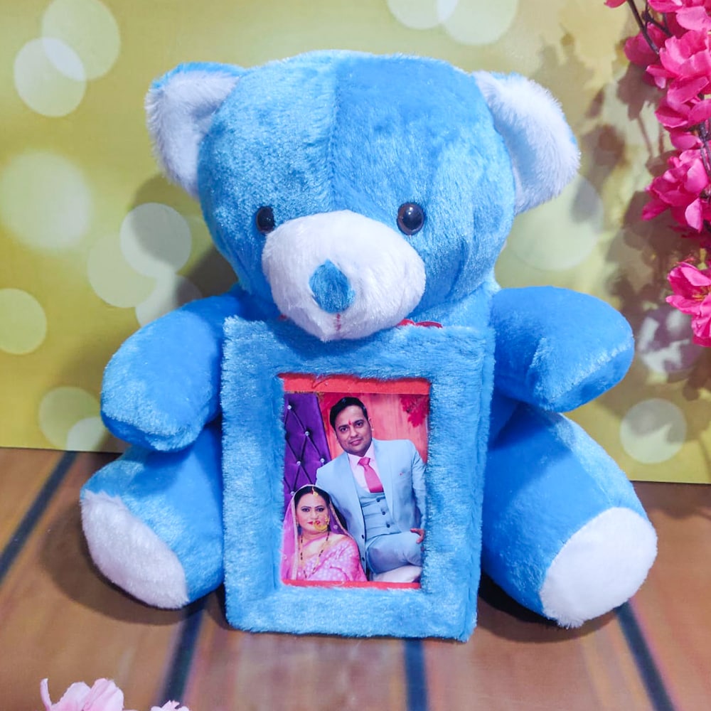  Cute Teddy With Photo