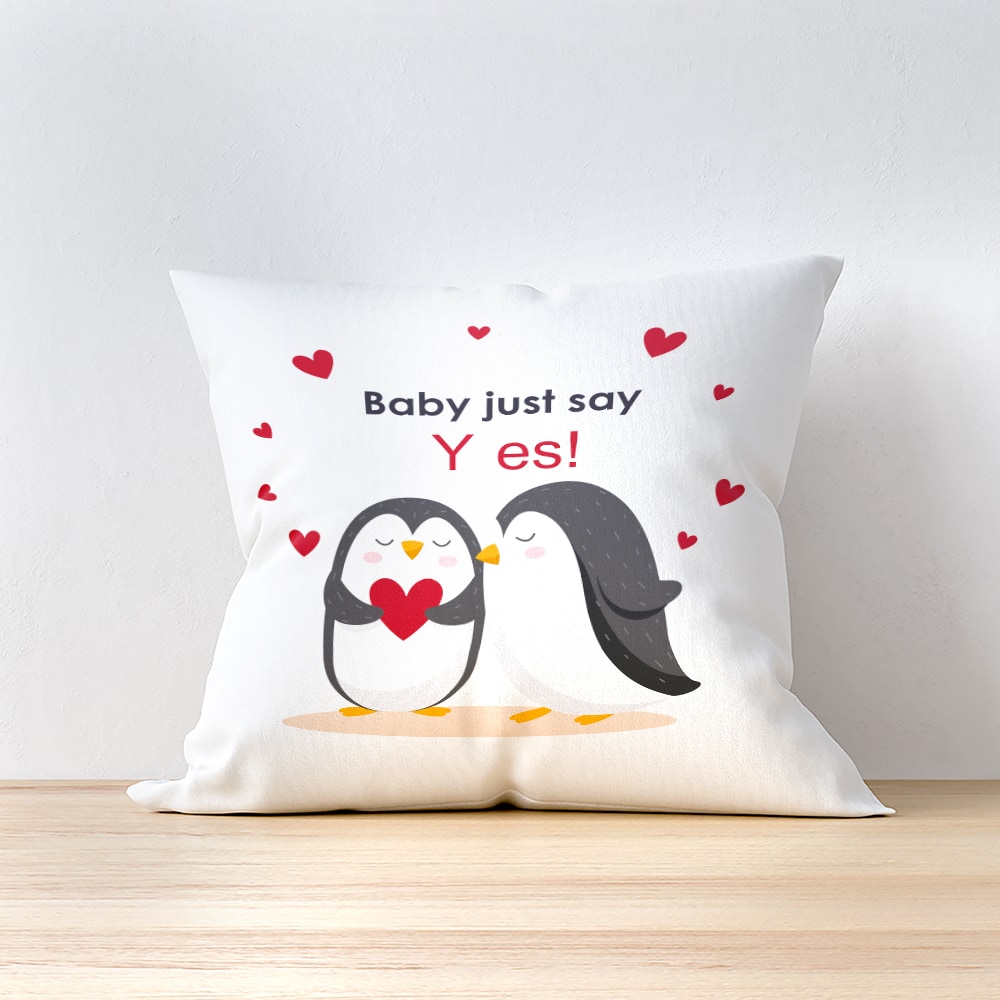  Baby Just Say Yes Cushion