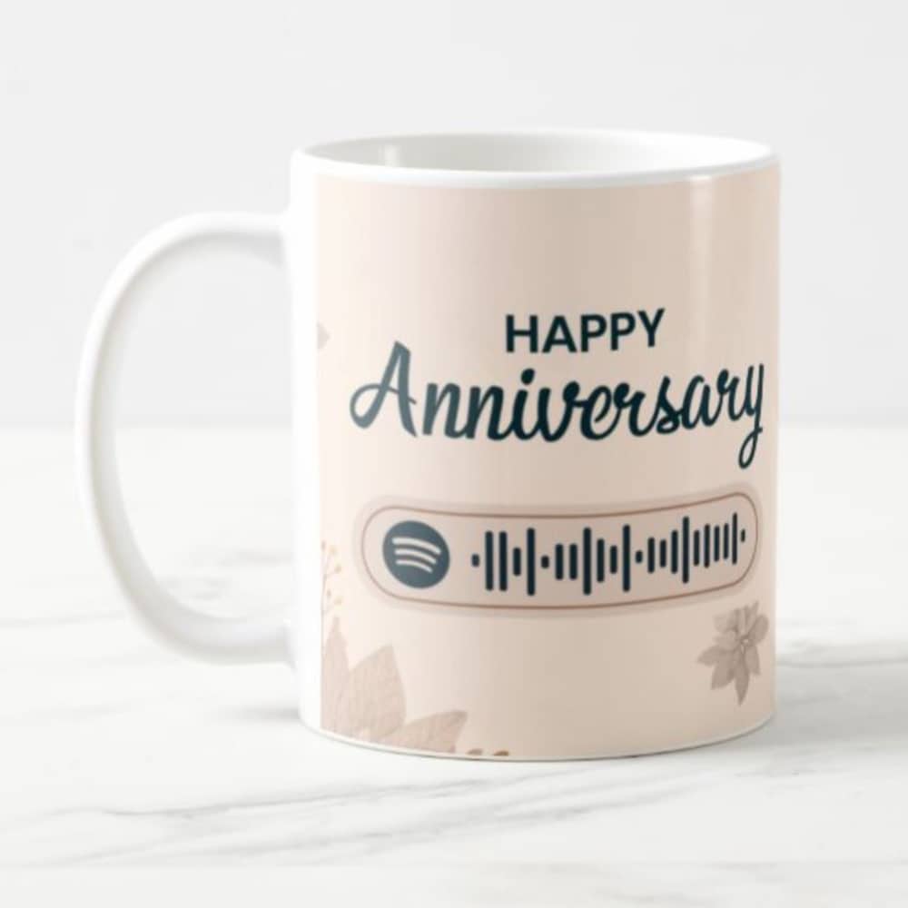  Anniversary Couple Spotify Mug