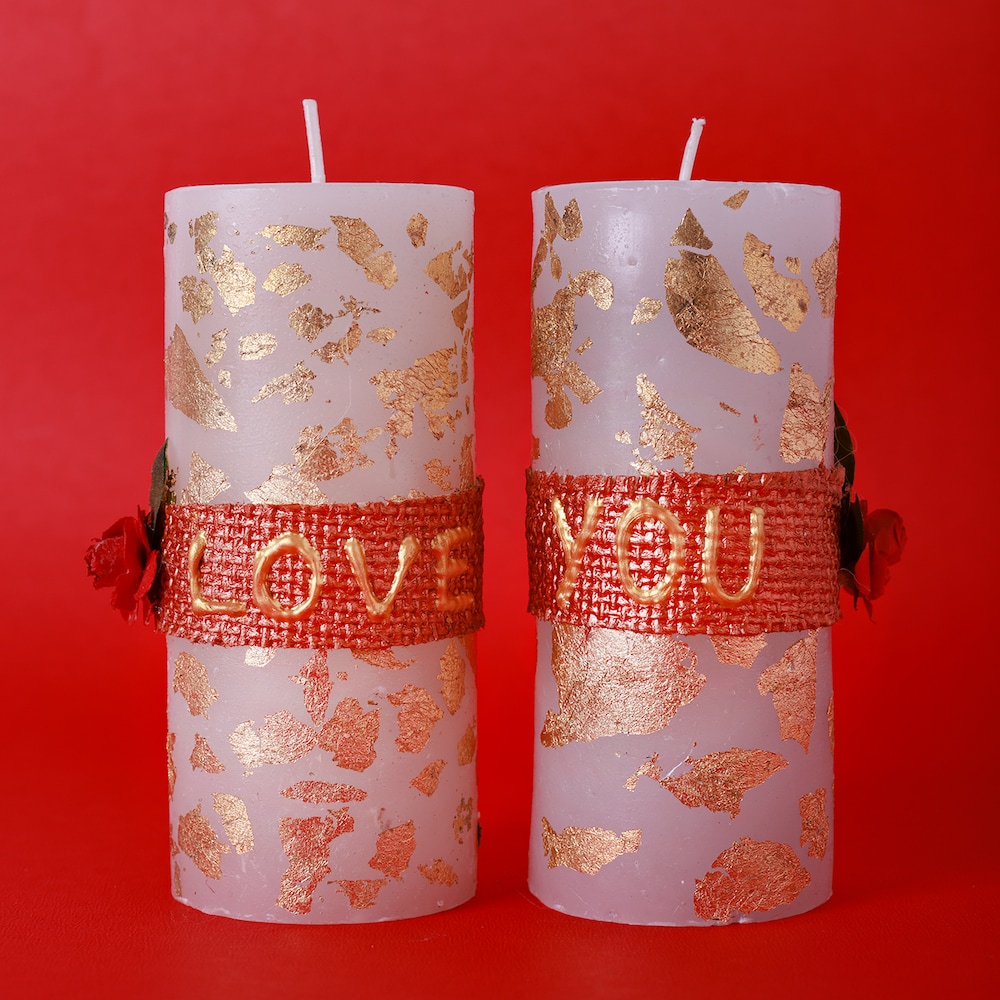  Love You Pillor Candle