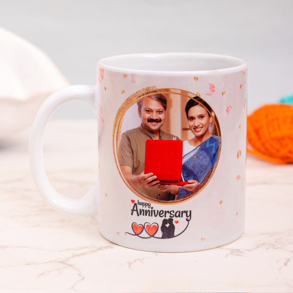  Customized Couple Anniversary Mug