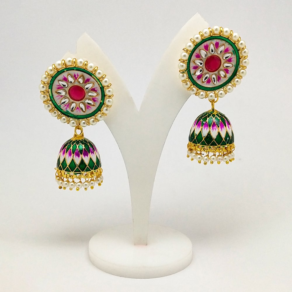  Pearl Kundan Green Earning