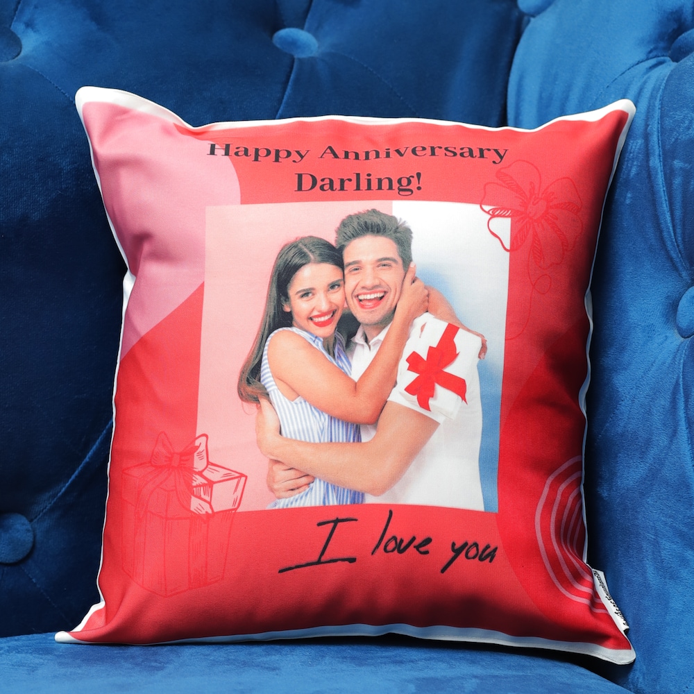  Happy Anniversary Darling Cushion
