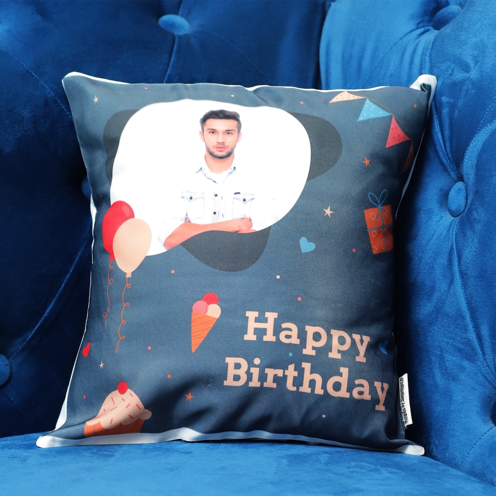  Happy Birthday Cushion for Boy