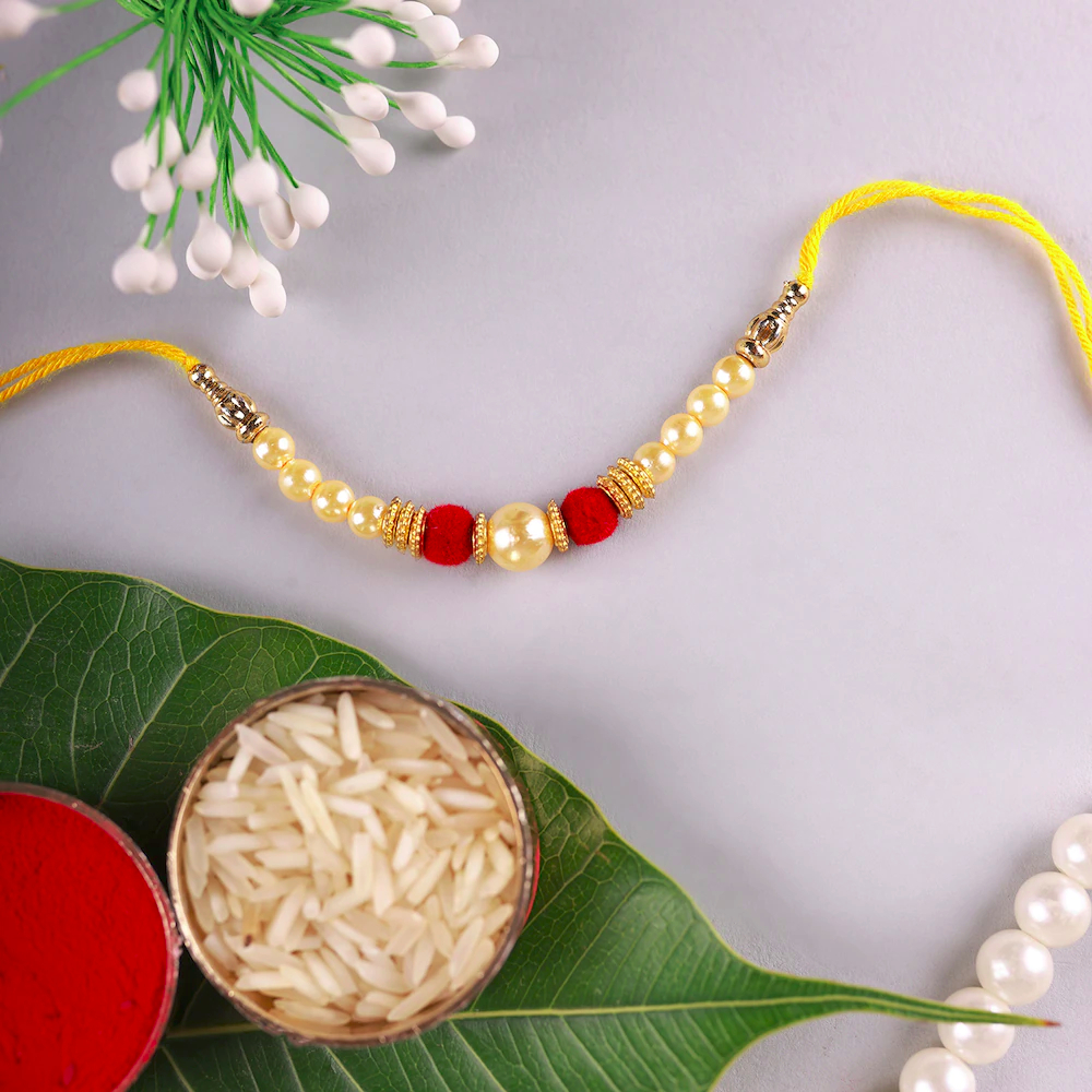  Classy Pearl Rakhi