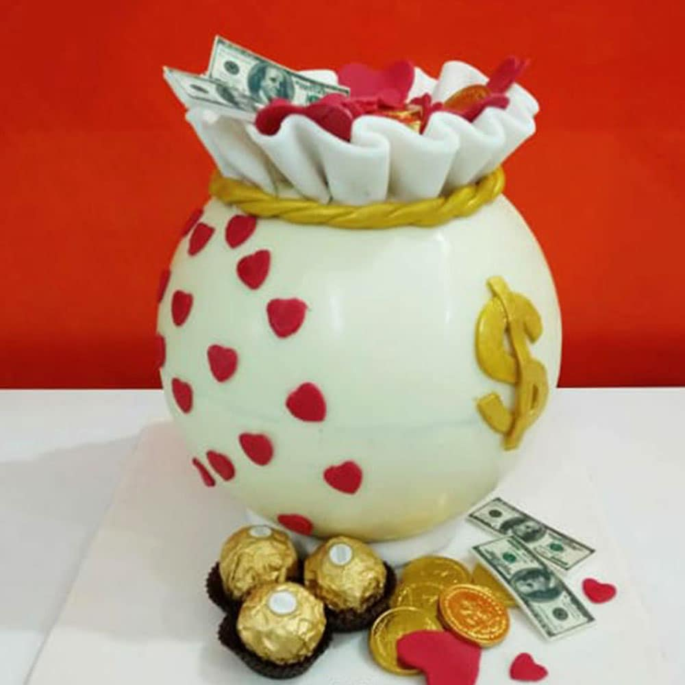  Ferrero Chocolate Pinata Cake
