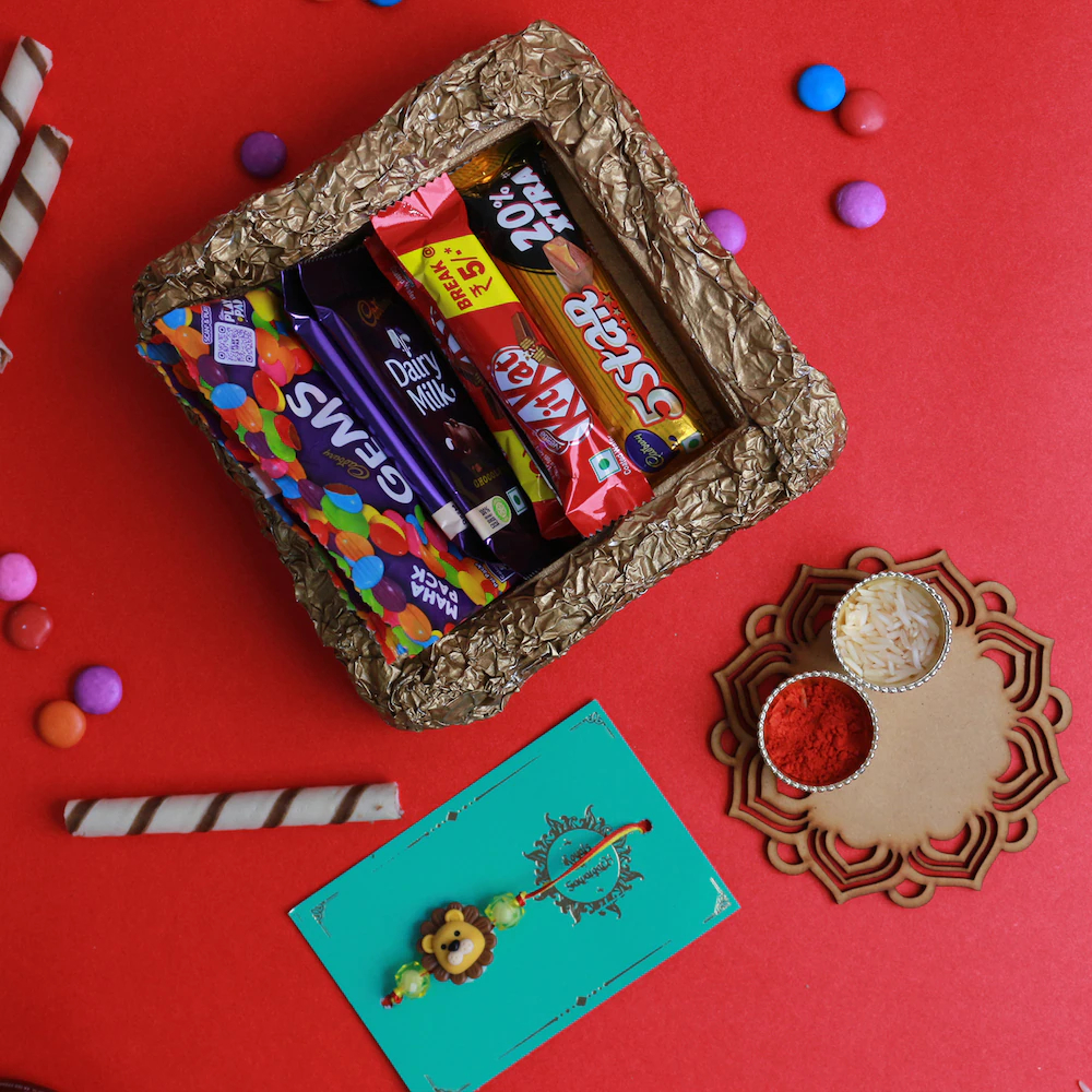  Yummy Rakhi Hamper For Kids