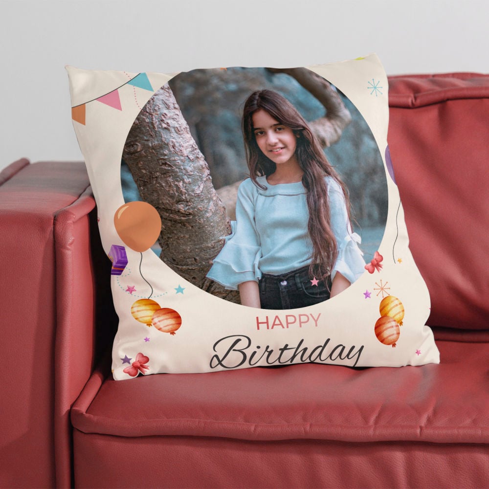  Birthday Personalized Cushion For Her