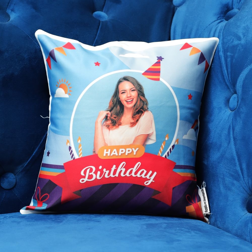  Personalised Birthday Cushion For Her