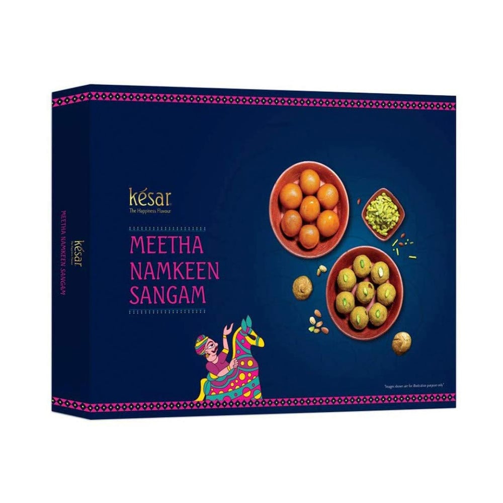  Delicious Sweets Namkeen Snacks Combo Gift Pack